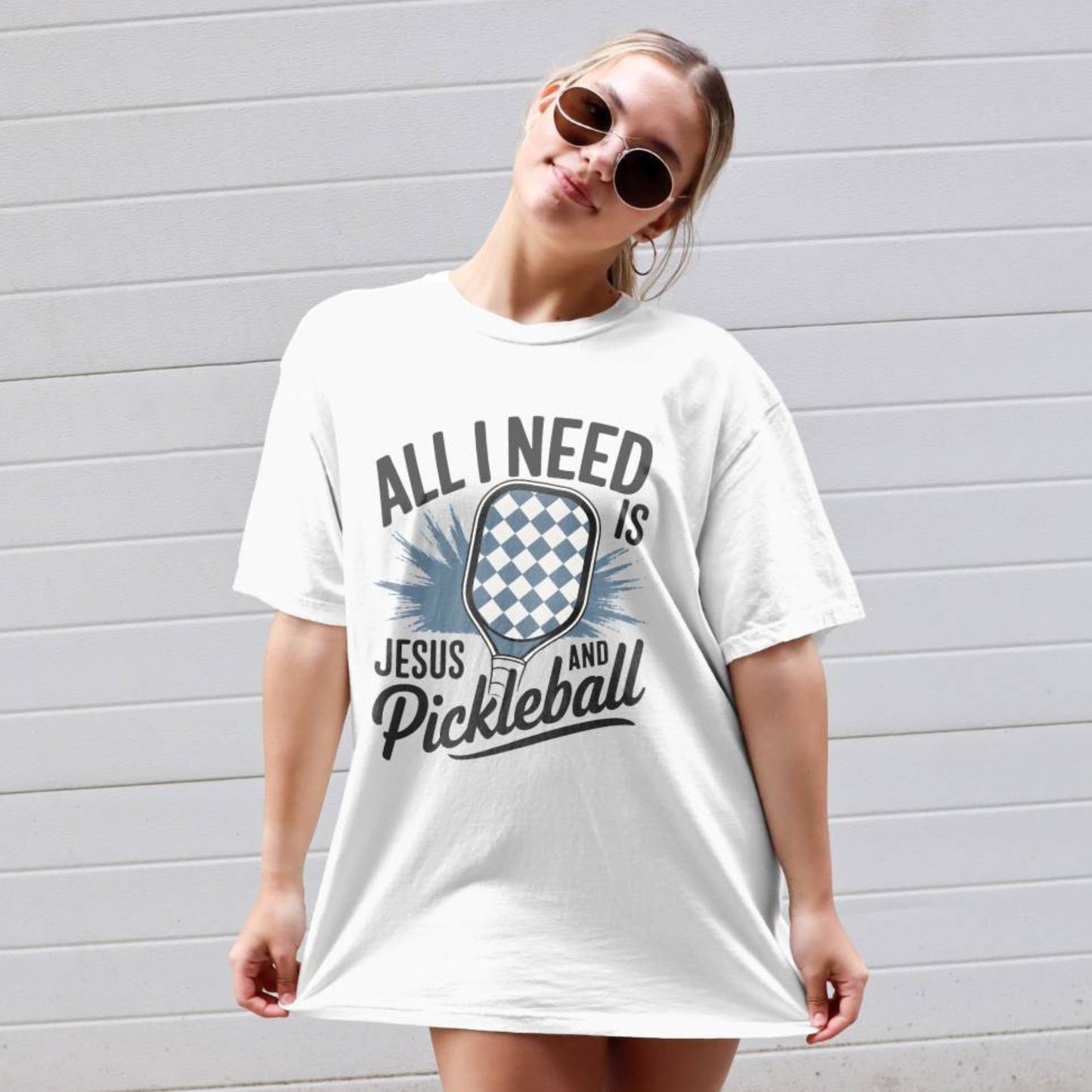 All I need is Jesus and Pickleball T-Shirt