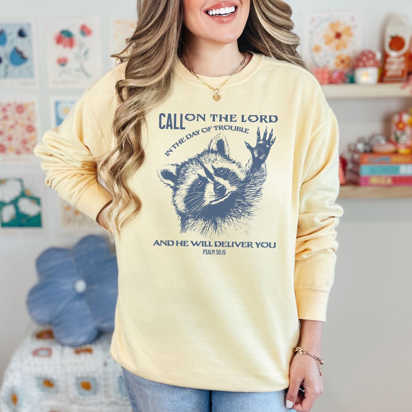 Call on the Lord in the Day of Trouble Sweatshirt