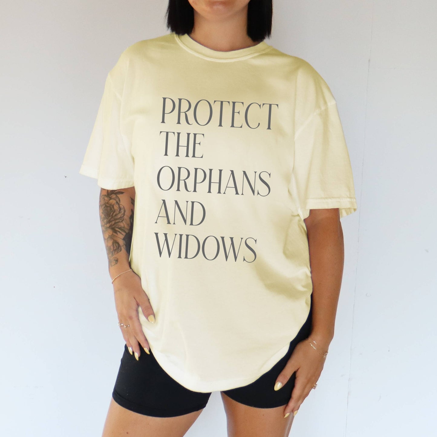 Protect the Orphans and Widows T-Shirt