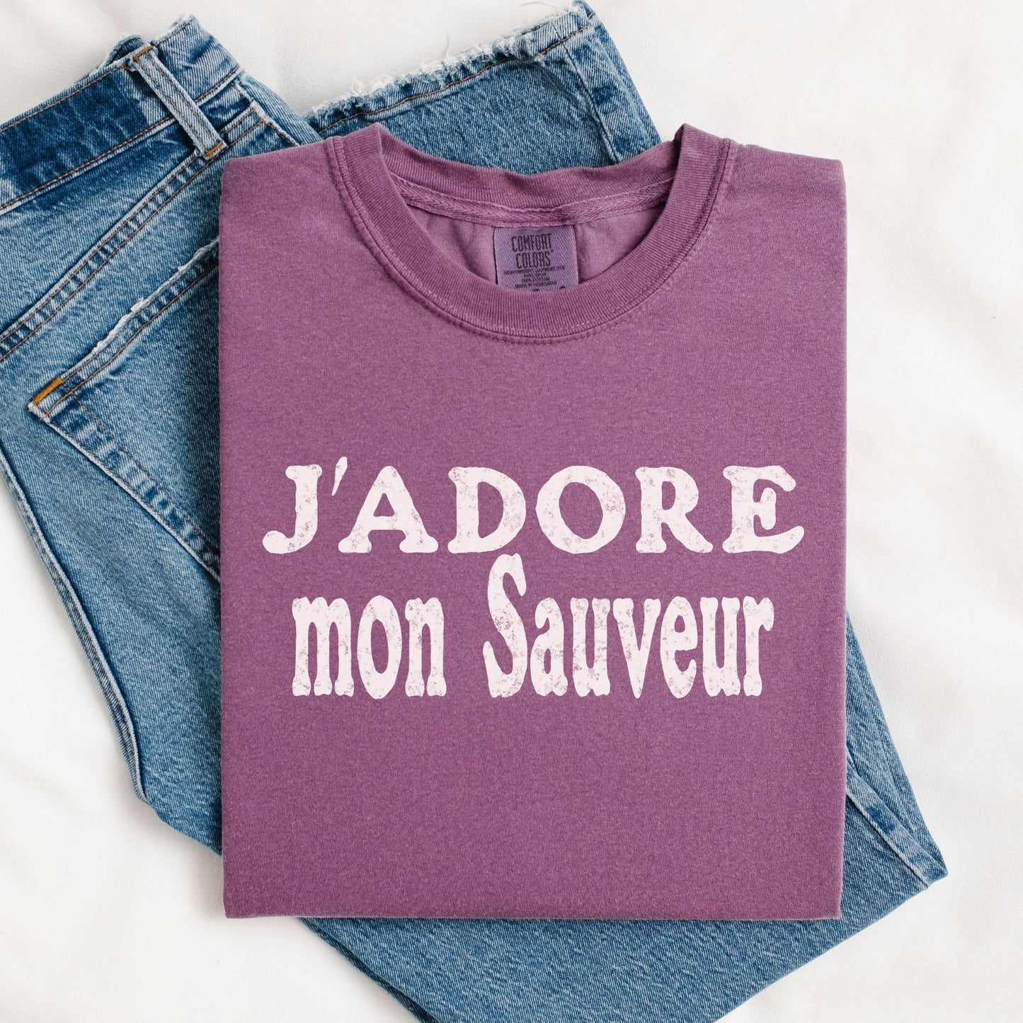 J'adore mon Sauveur (I adore my Savior) T-Shirt
