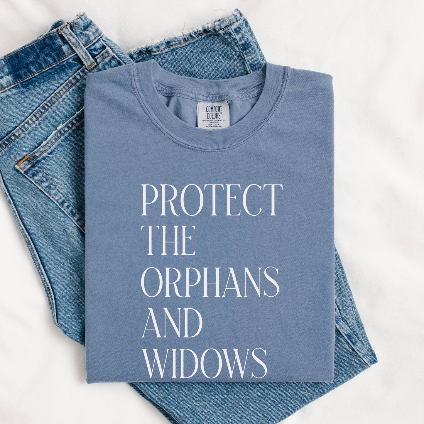 Protect the Orphans and Widows T-Shirt