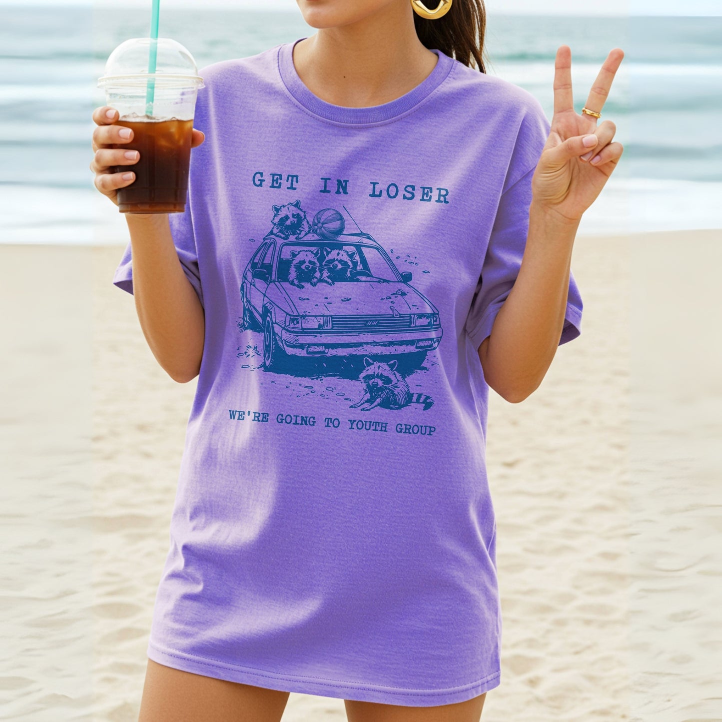 Get in Loser We're Going to Youth Group T-Shirt