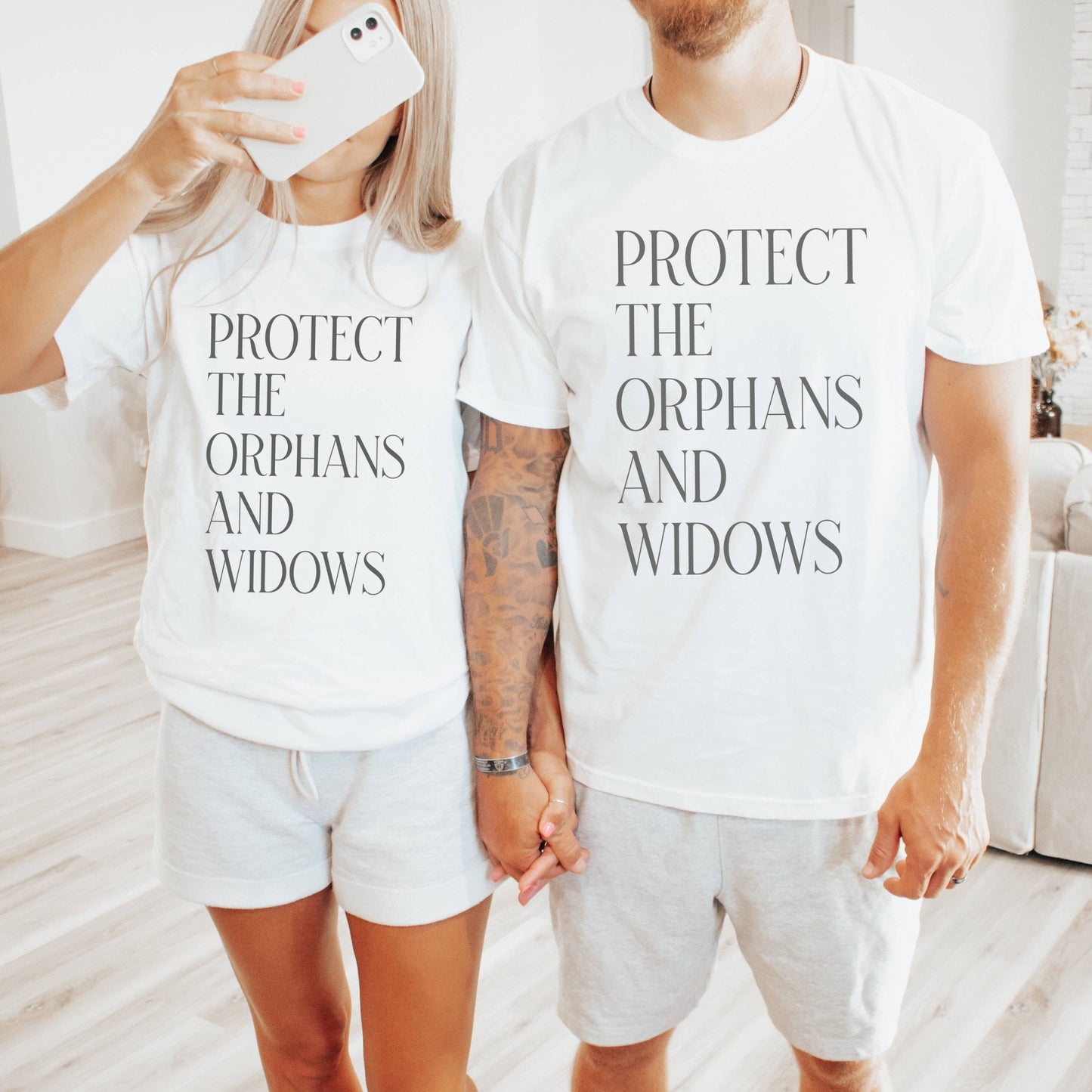 Protect the Orphans and Widows T-Shirt