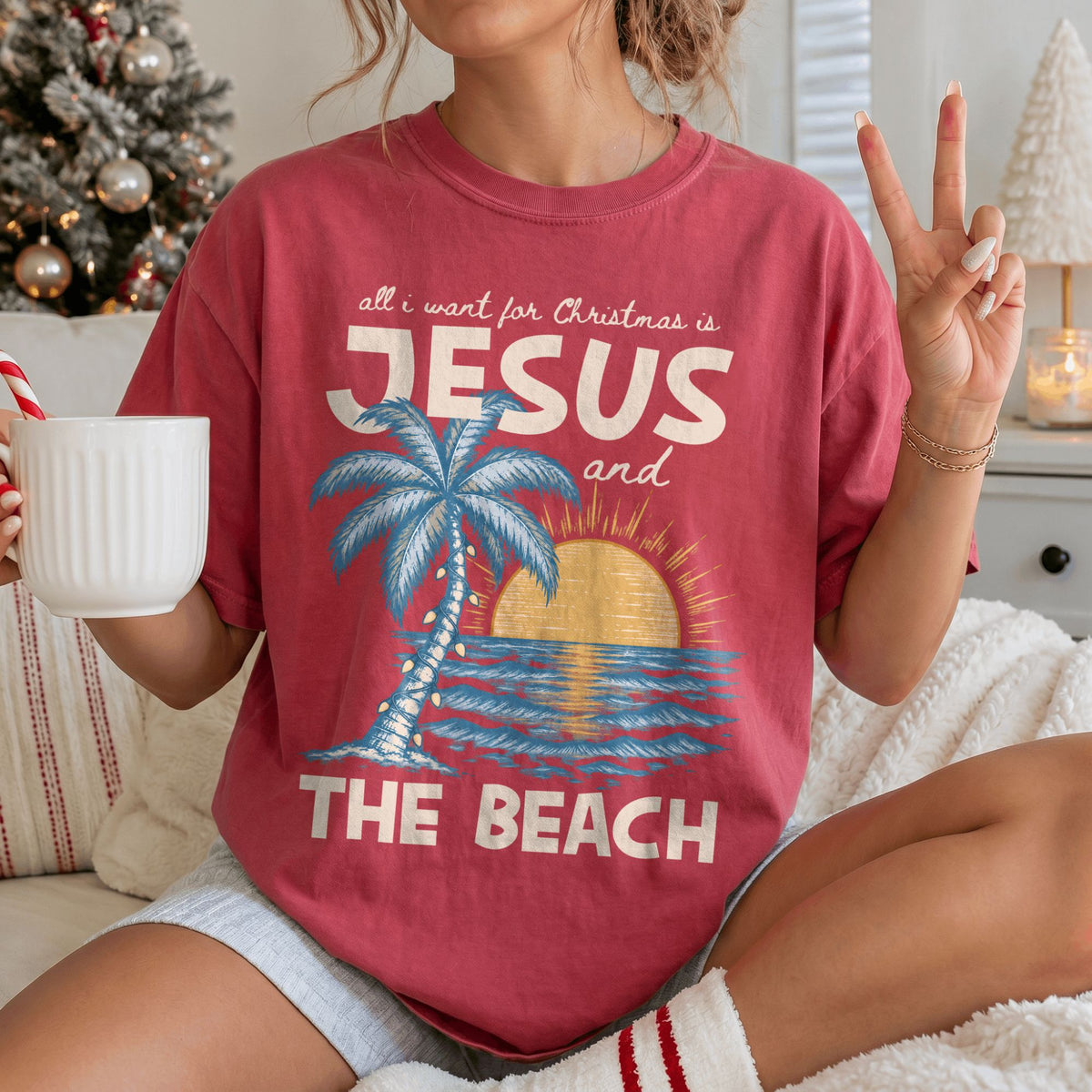 All I Want For Christmas is Jesus And The Beach