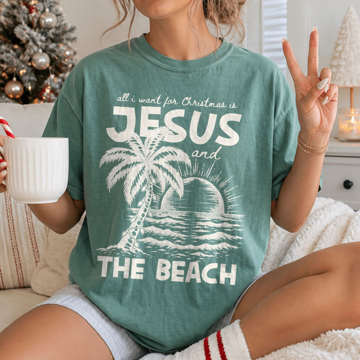 All I Want For Christmas is Jesus And The Beach