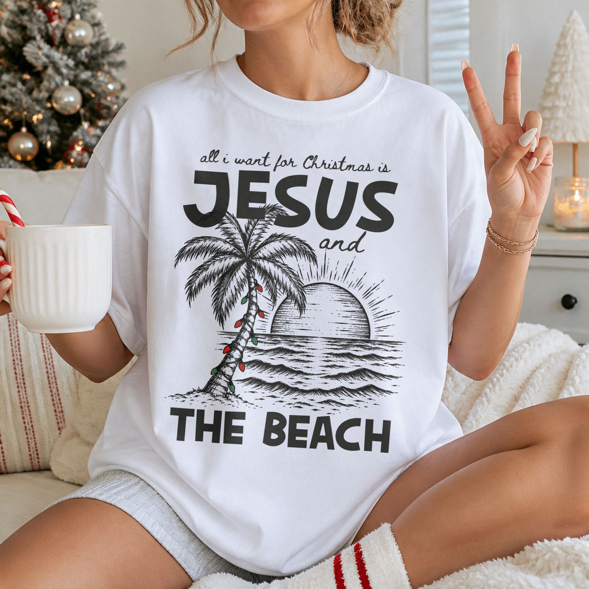 All I Want For Christmas is Jesus And The Beach