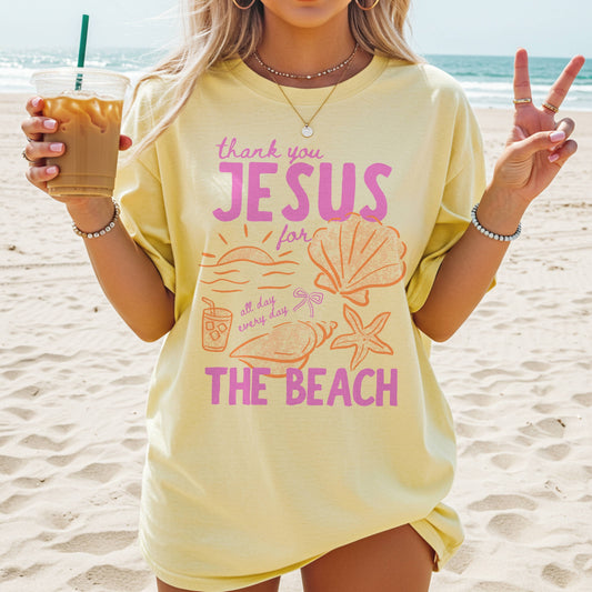 Thank you Jesus for the Beach T-Shirt