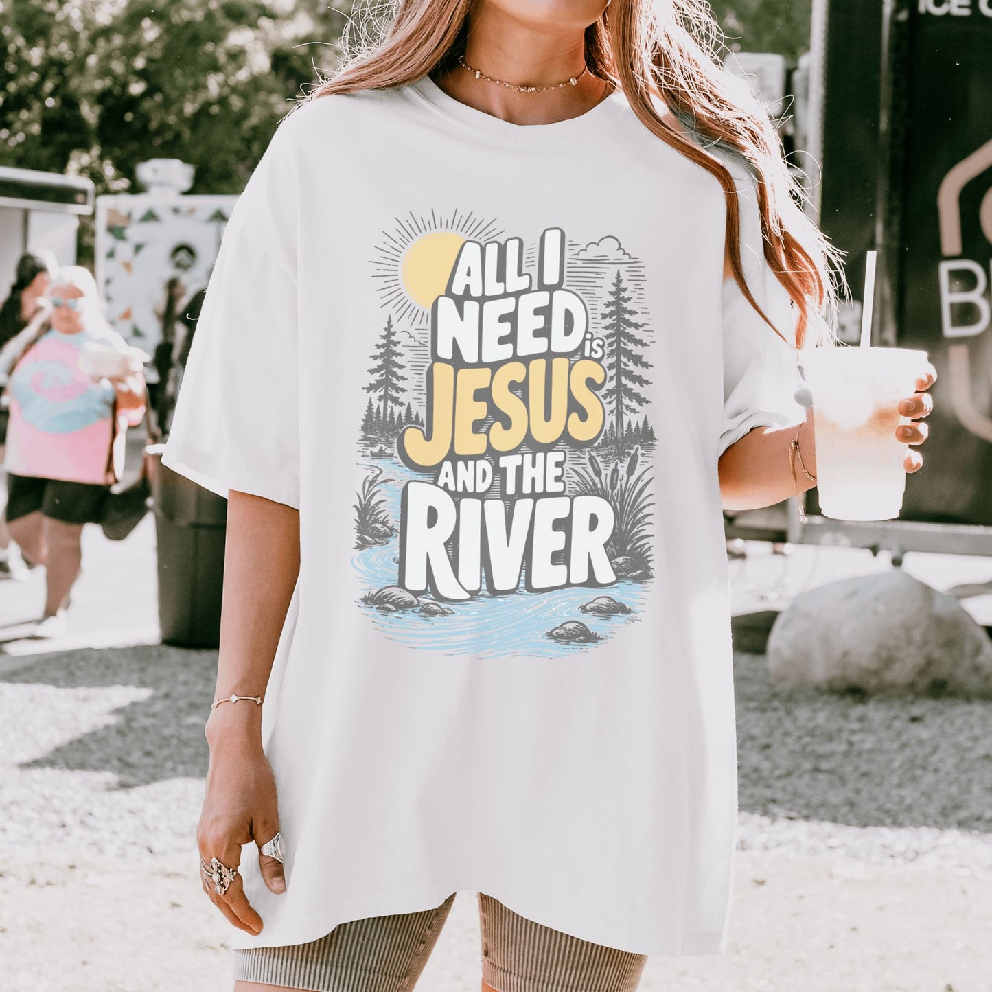 All I Need is Jesus and the River T-Shirt