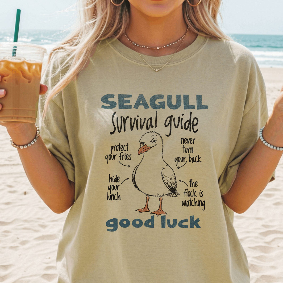 Seagull Survival Guide T-Shirt
