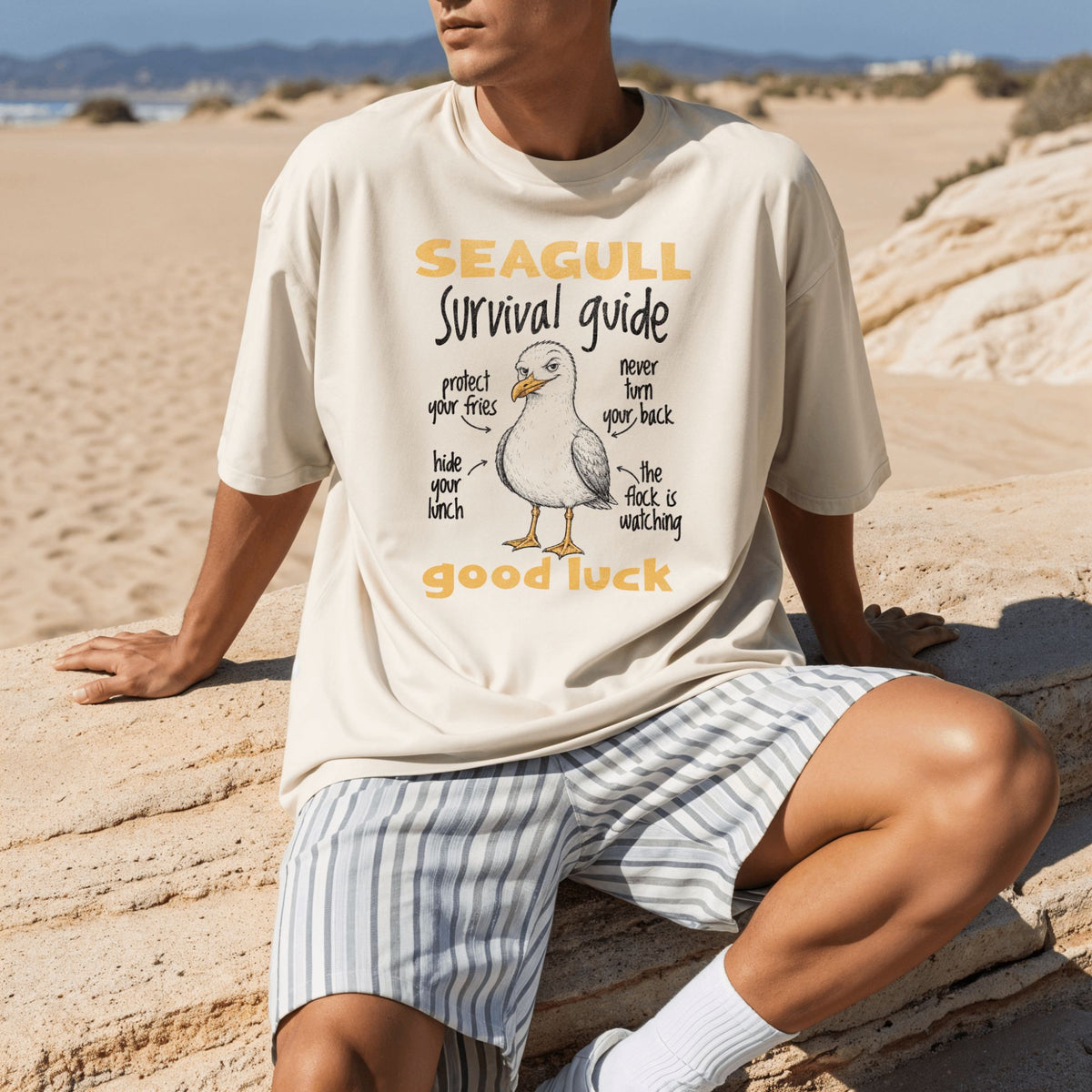 Seagull Survival Guide T-Shirt