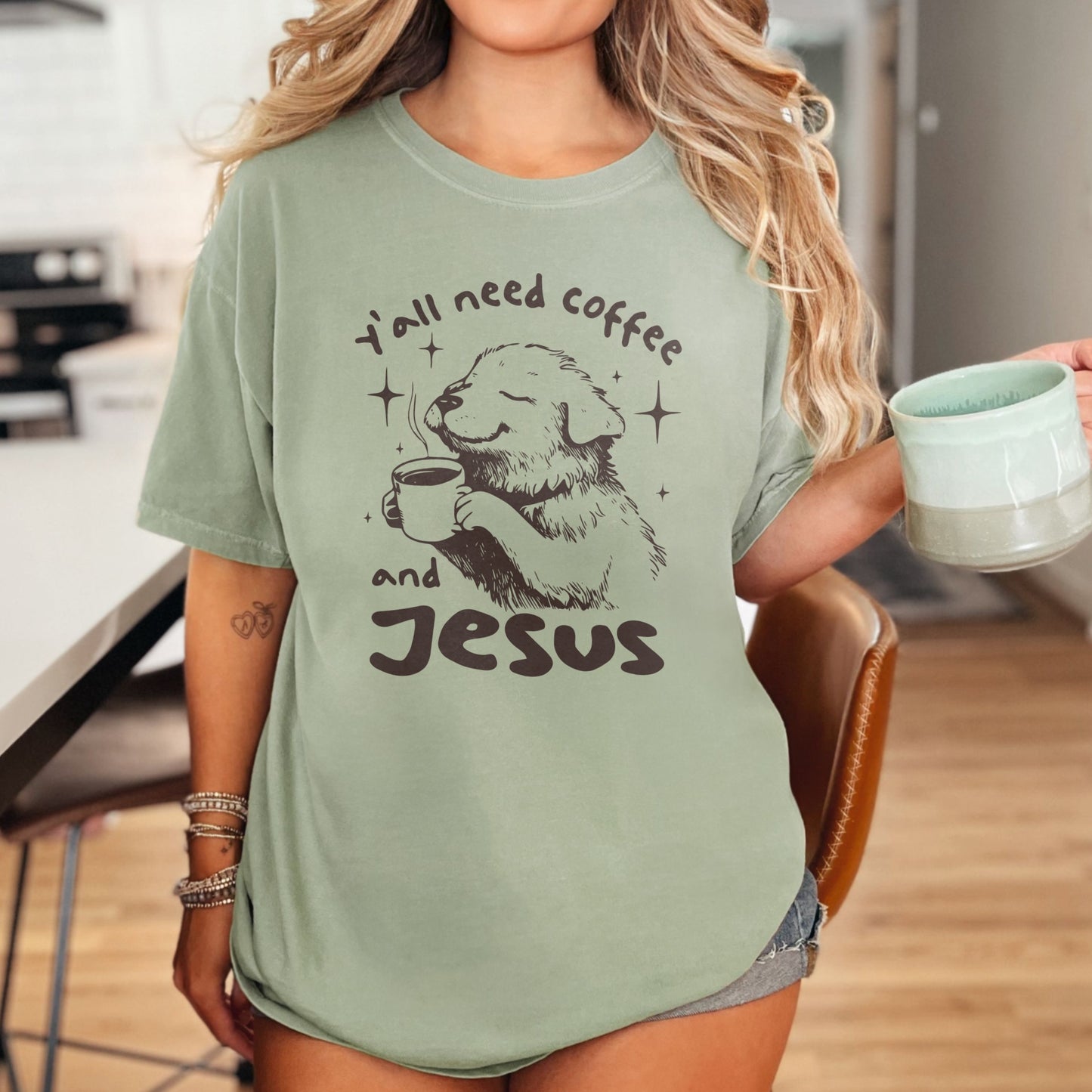 Y'all Need Coffee and Jesus T-Shirt