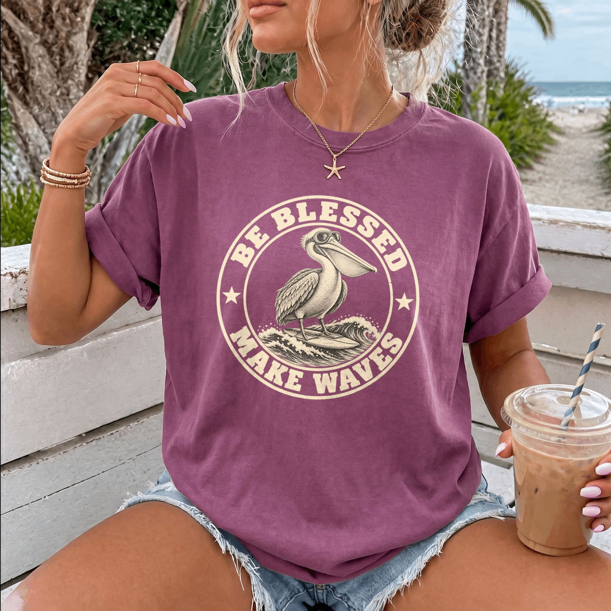 Be Blessed Make Waves T-Shirt