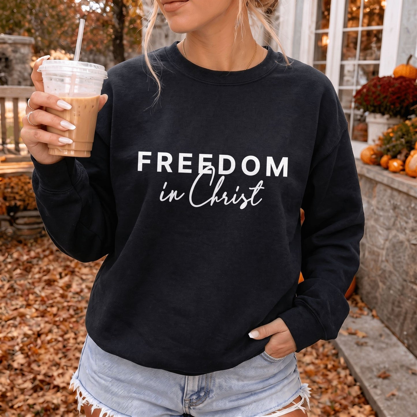 Freedom in Christ Sweatshirt
