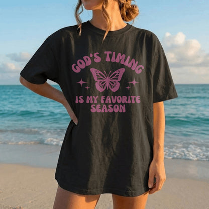 God's Timing is my Favorite Season T-Shirt