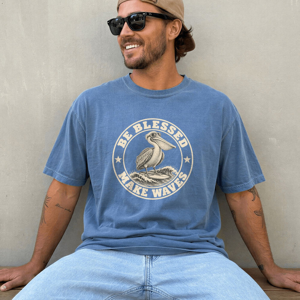 Be Blessed Make Waves T-Shirt