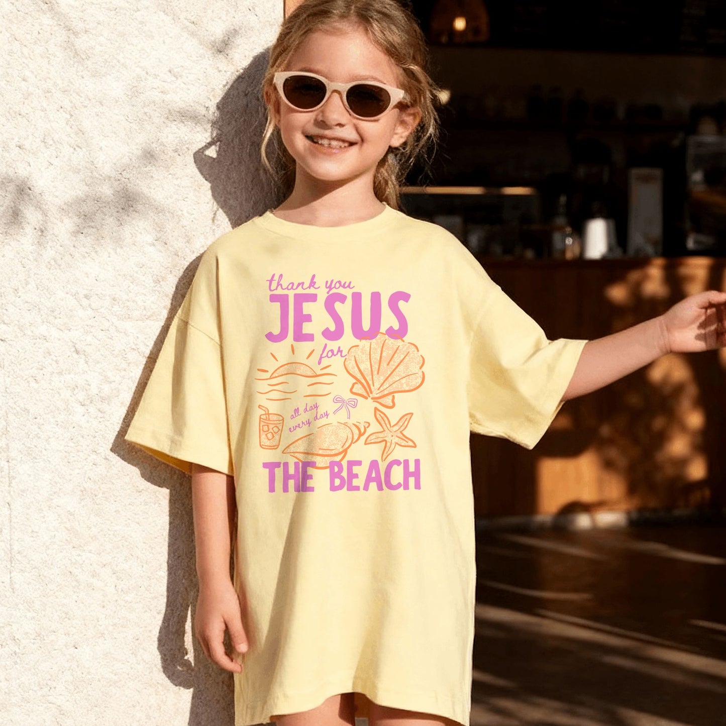 Thank You Jesus for the Beach Youth T-Shirt