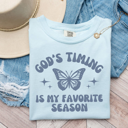 God's Timing is my Favorite Season T-Shirt