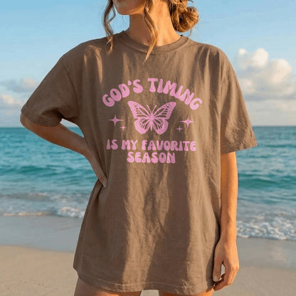 God's Timing is my Favorite Season T-Shirt