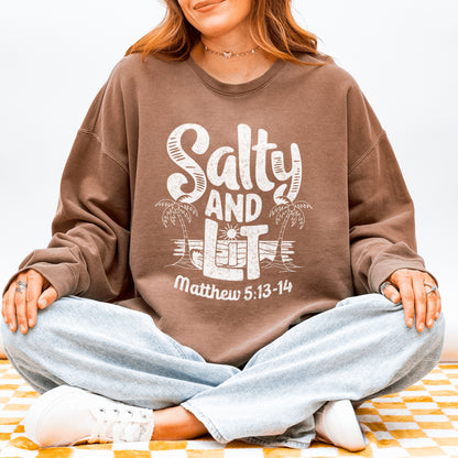 Salty and Lit Sweatshirt