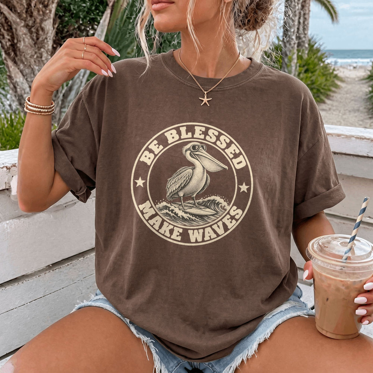 Be Blessed Make Waves T-Shirt