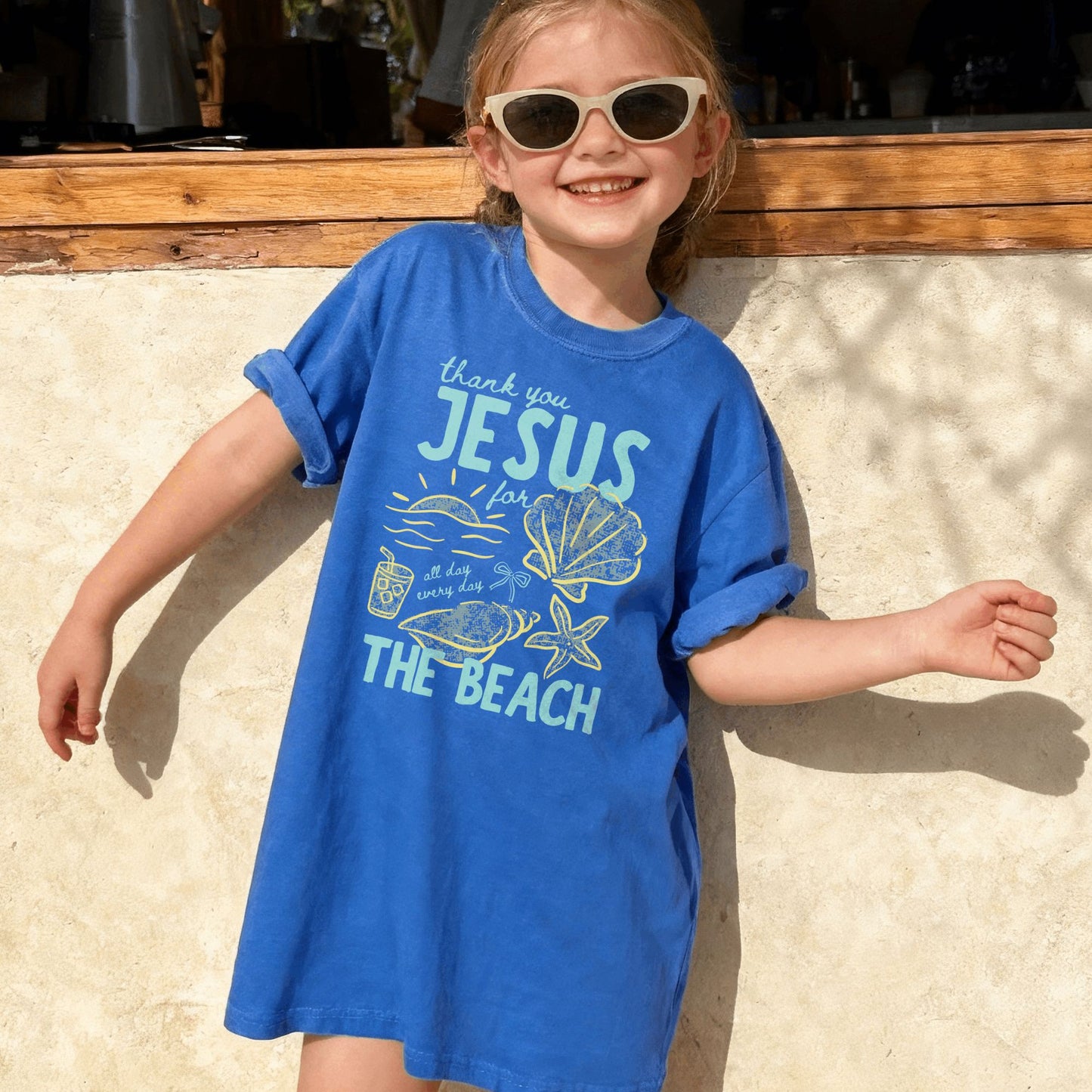 Thank You Jesus for the Beach Youth T-Shirt