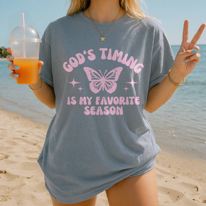 God's Timing is my Favorite Season T-Shirt