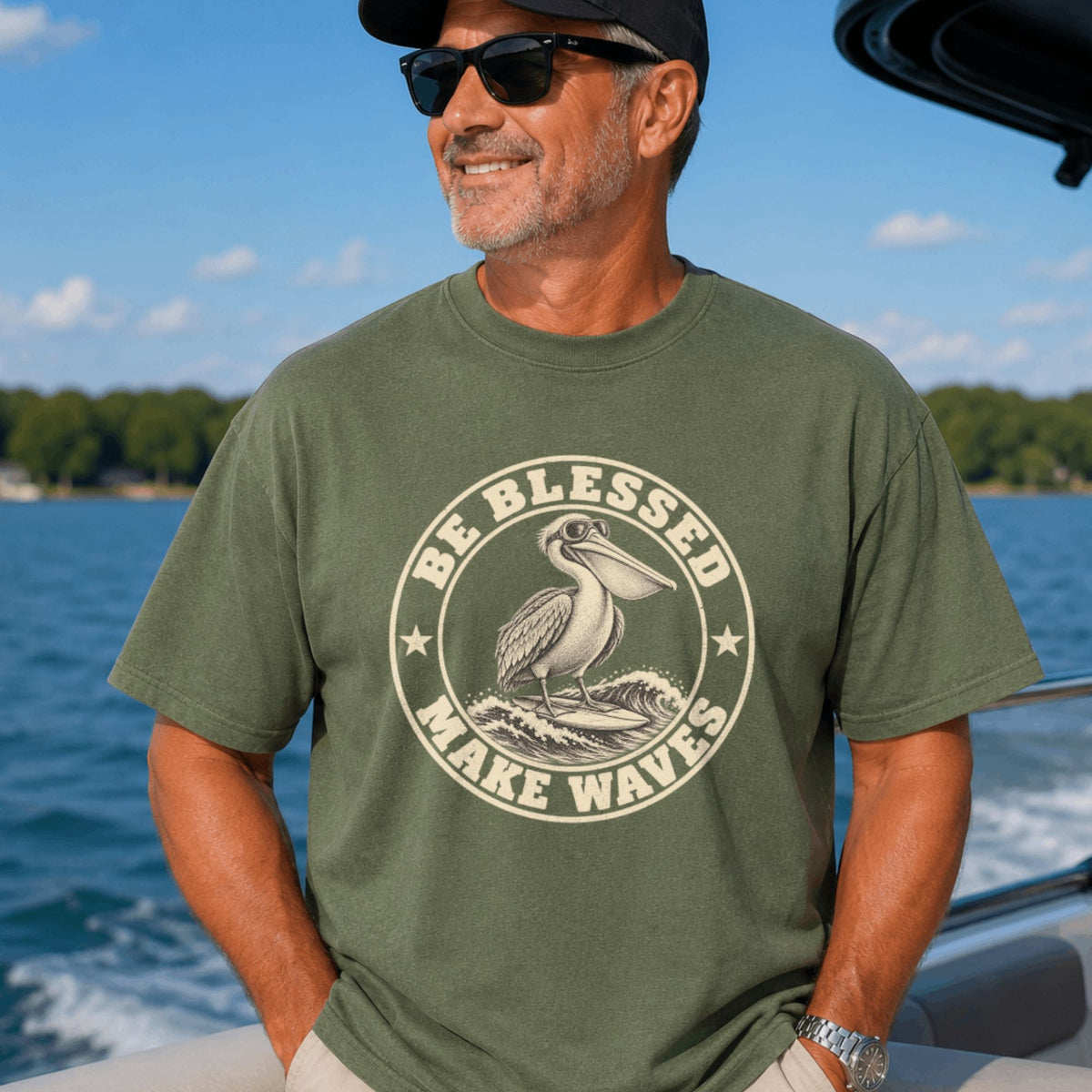 Be Blessed Make Waves T-Shirt