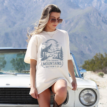 Faith Can Move Mountains T-shirt