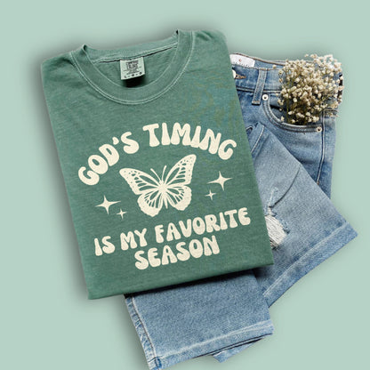 God's Timing is my Favorite Season T-Shirt