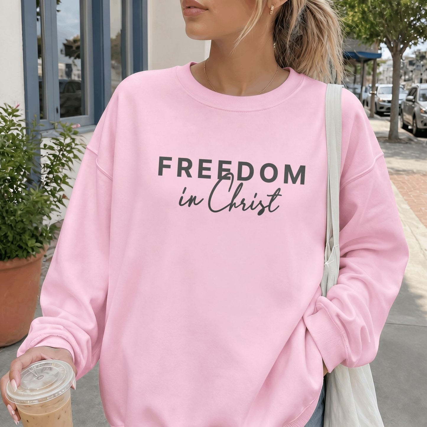 Freedom in Christ Sweatshirt