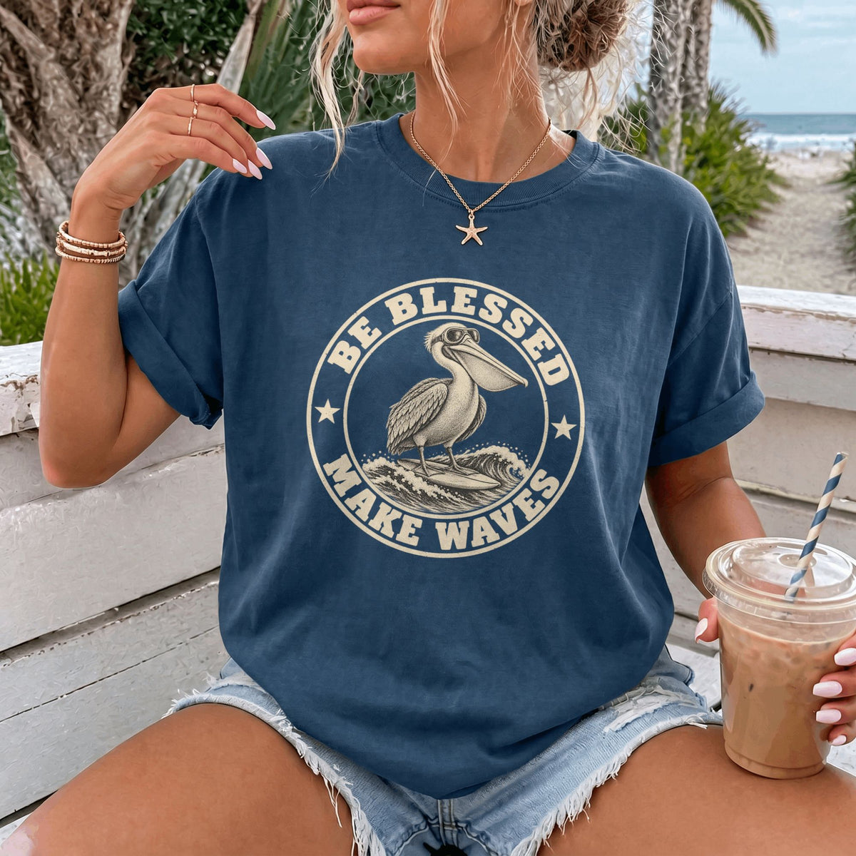 Be Blessed Make Waves T-Shirt