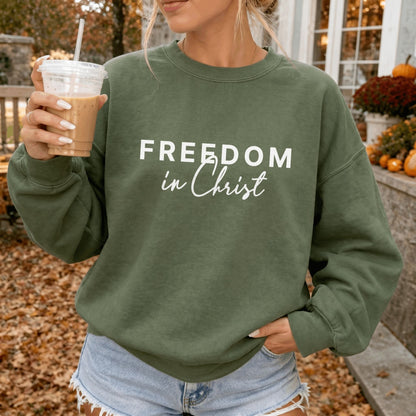 Freedom in Christ Sweatshirt
