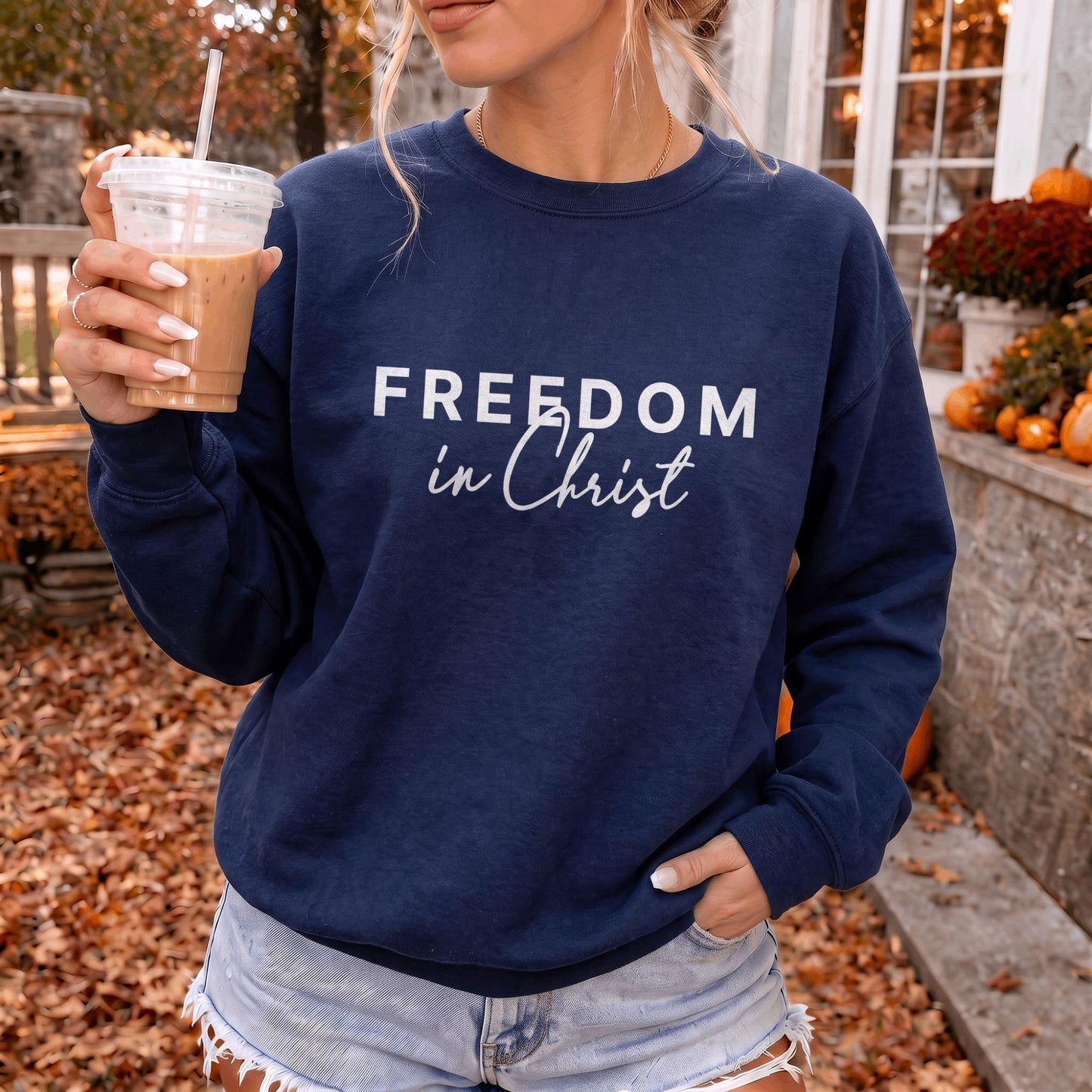 Freedom in Christ Sweatshirt