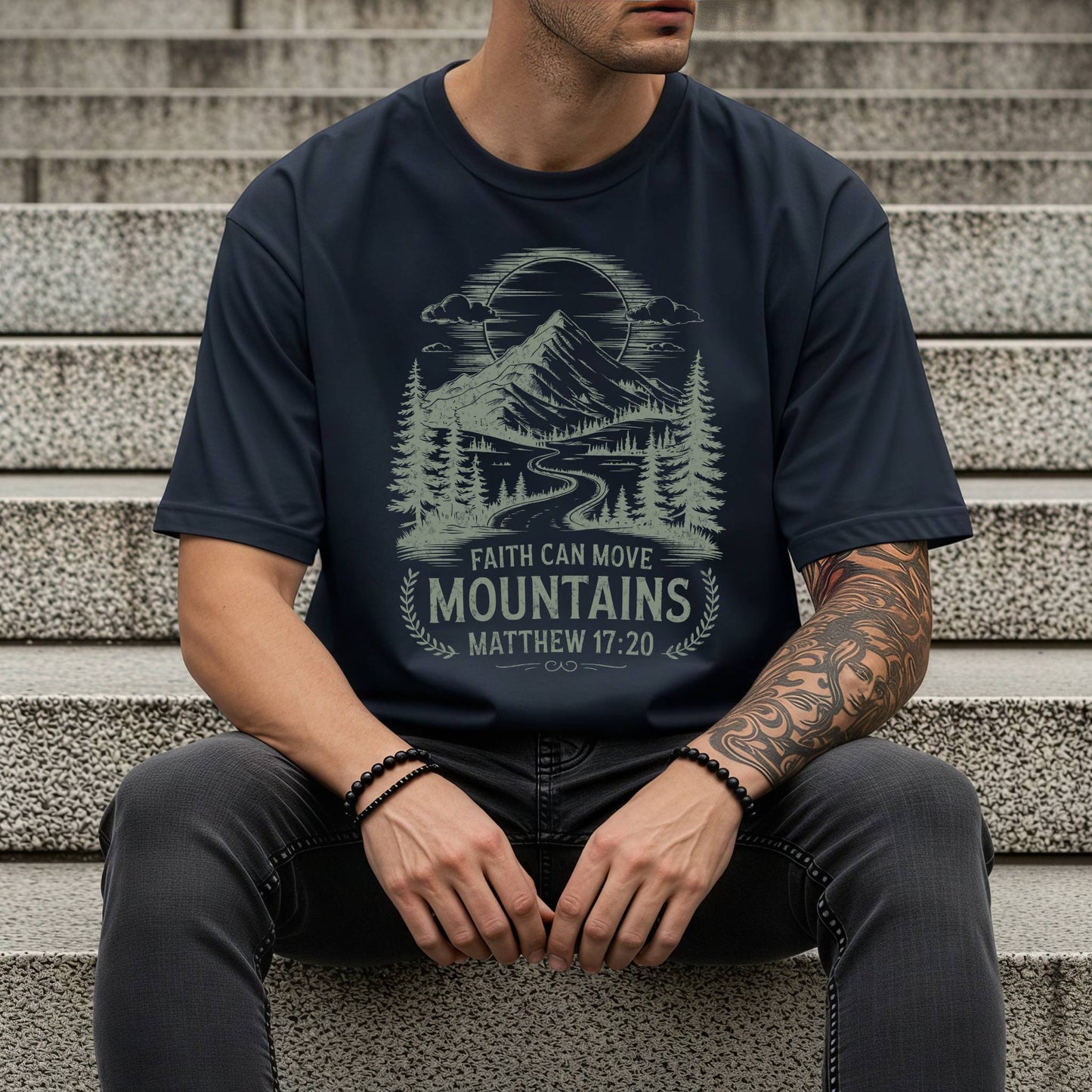 Faith Can Move Mountains T-shirt