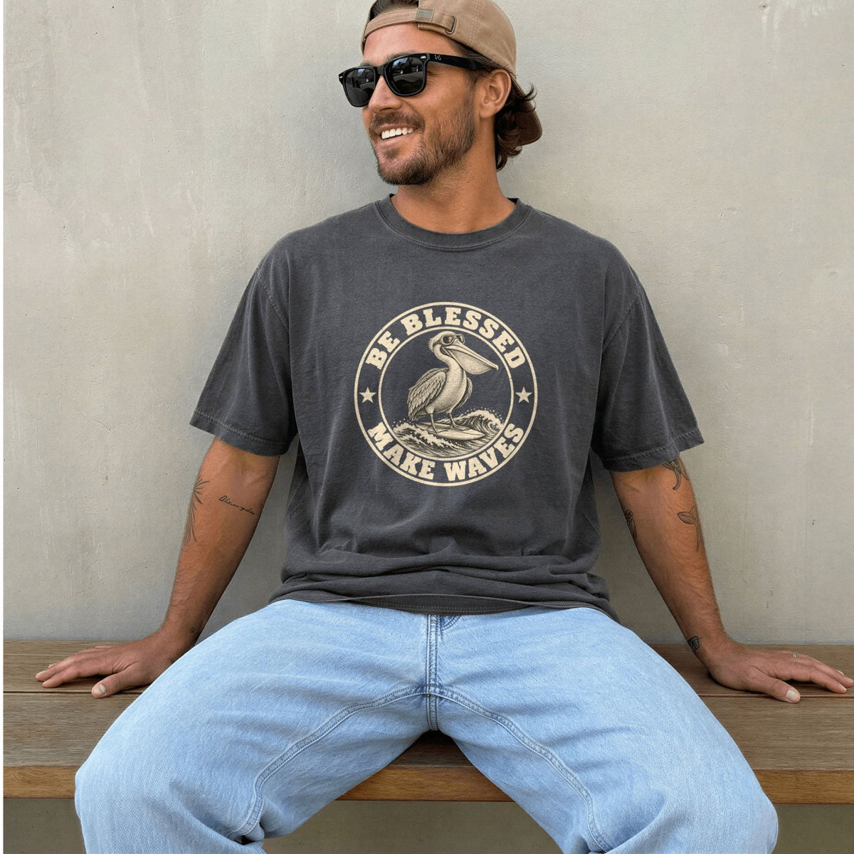 Be Blessed Make Waves T-Shirt