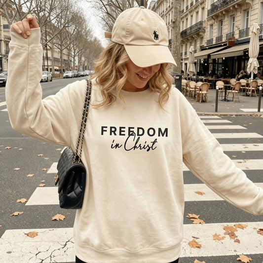 Freedom in Christ Sweatshirt