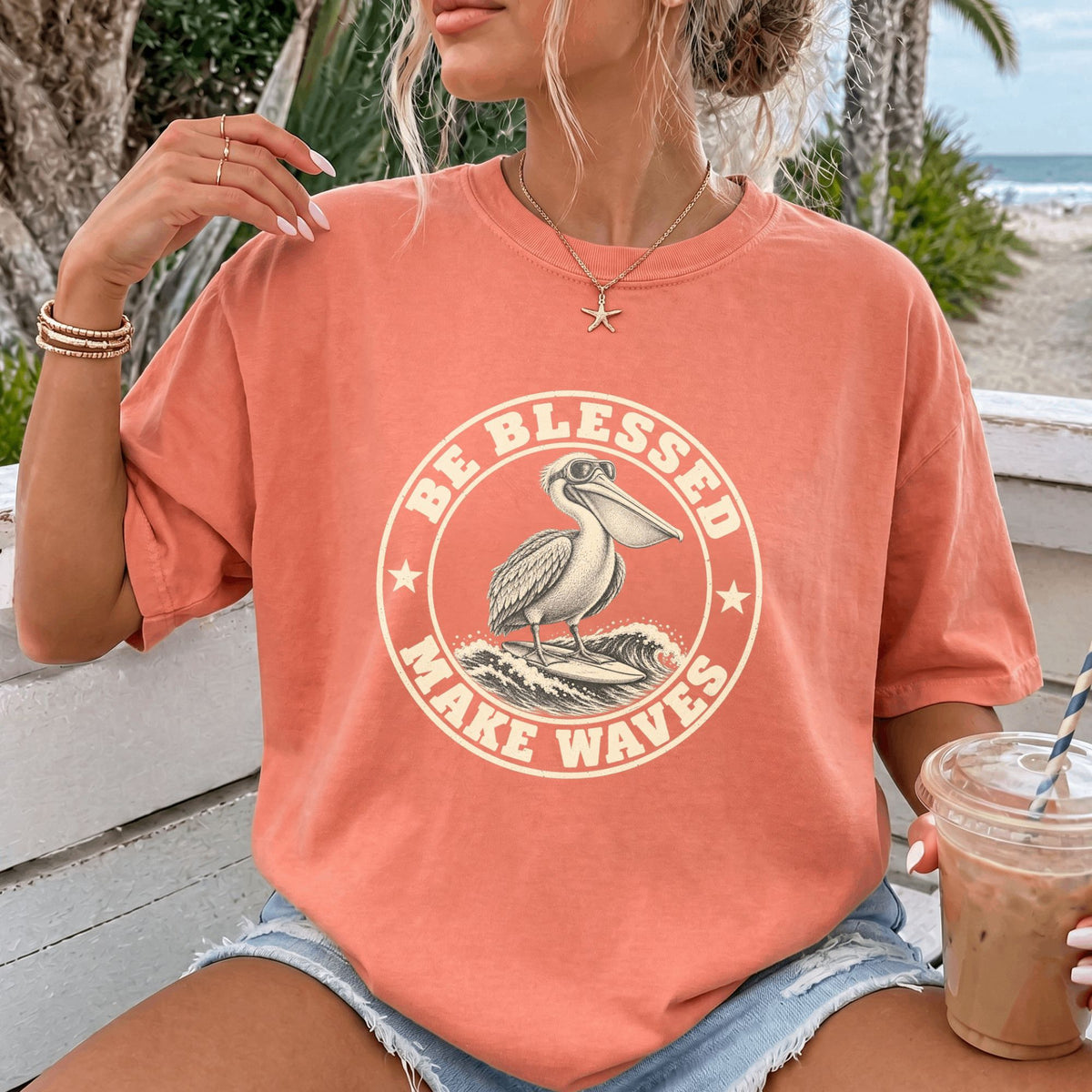 Be Blessed Make Waves T-Shirt