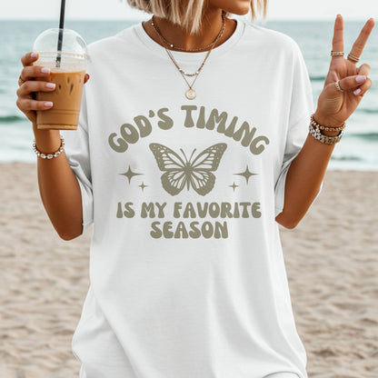 God's Timing is my Favorite Season T-Shirt
