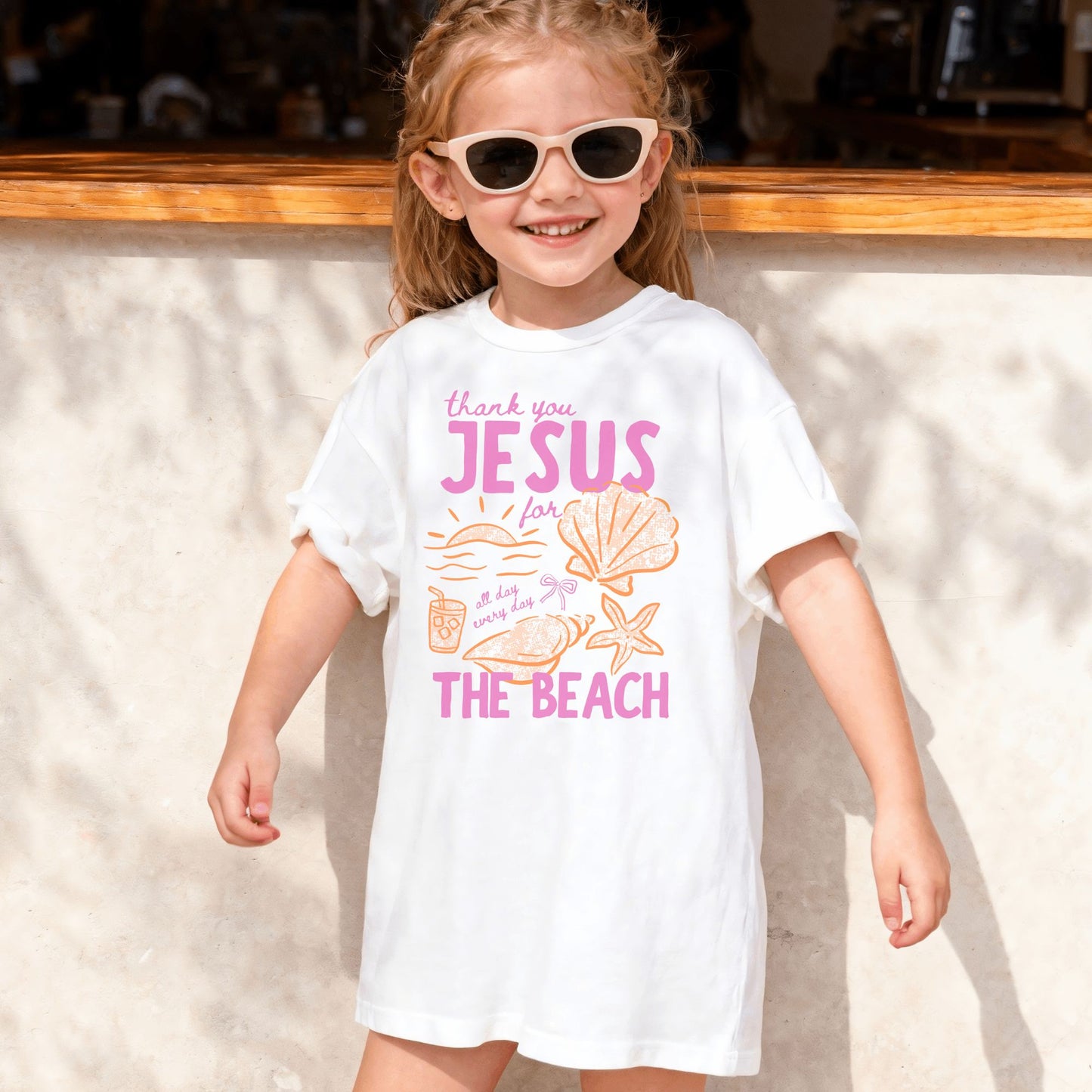 Thank You Jesus for the Beach Youth T-Shirt